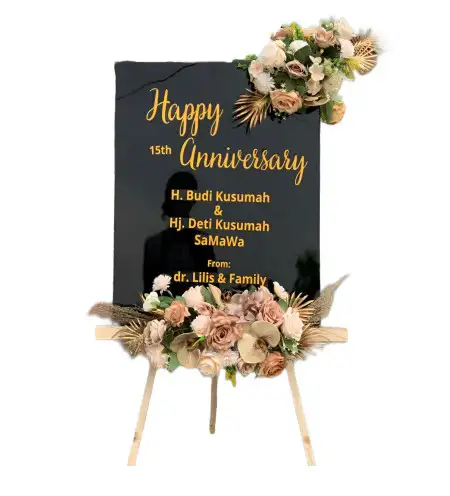 Papan Bunga Akrilik Perboto