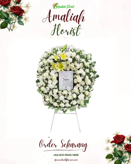 Krans Bunga Duka Perboto